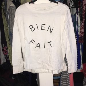 Madewell crewneck Bien Fait